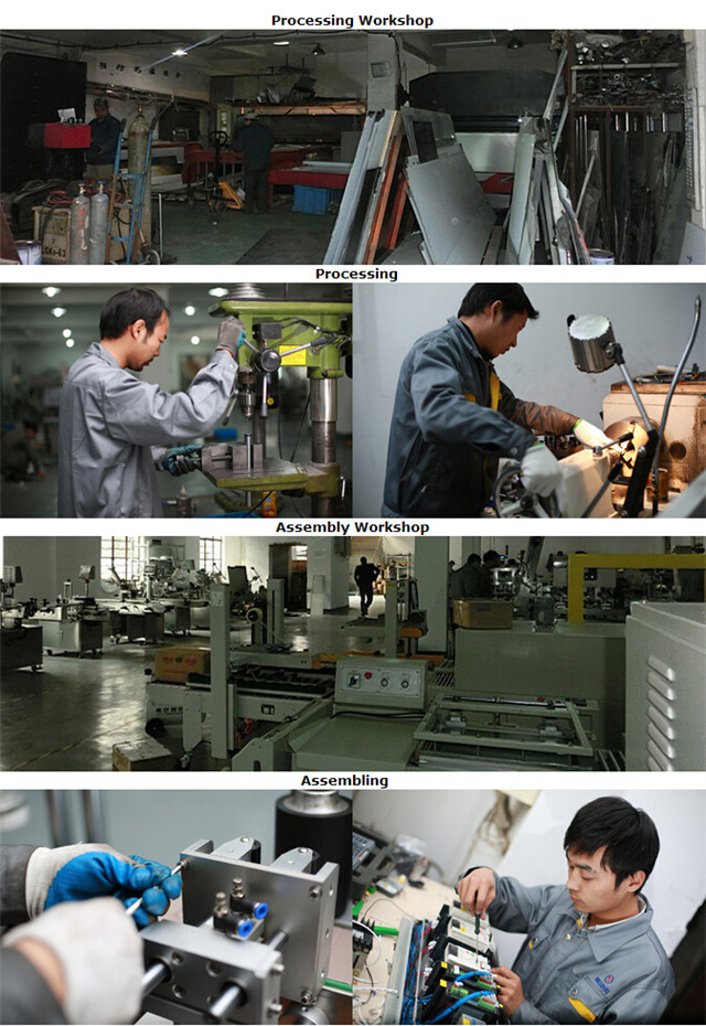 Przetwarzanie do produkcji maszyny do etykietowania broszur do butelek o płaskiej powierzchni
